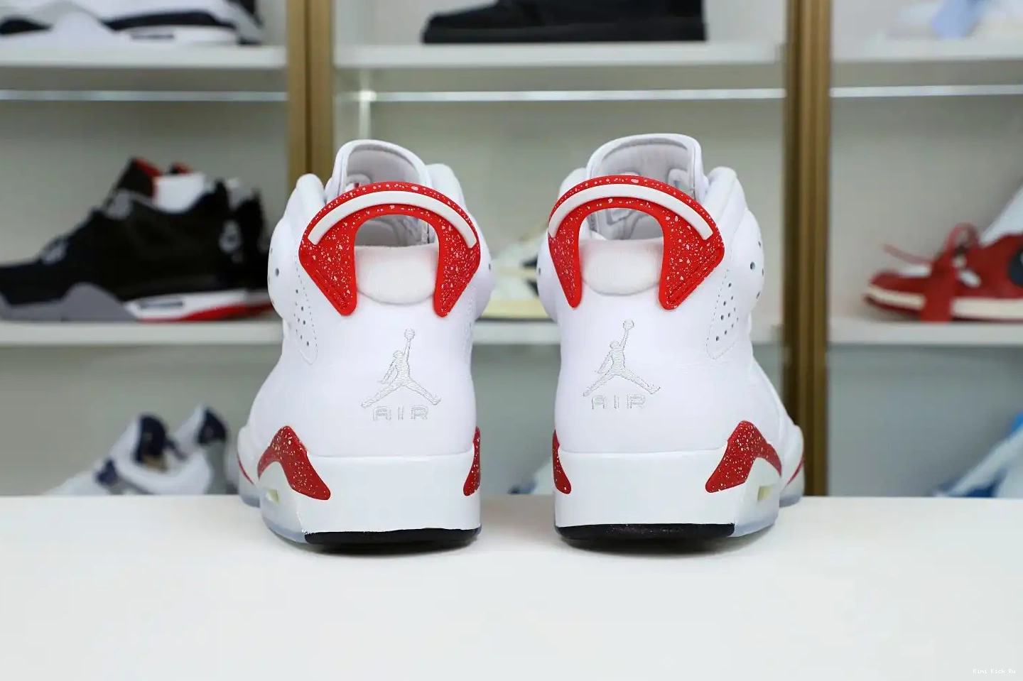 JORDAN 6 OREO AIR RED Kimikick 0718